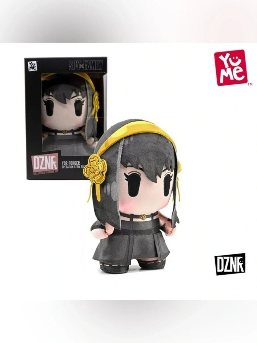 DZNR YuMe Yor Forger Spy Edition Plush SPY x FAMILY 7" NIB Anime Figure 28